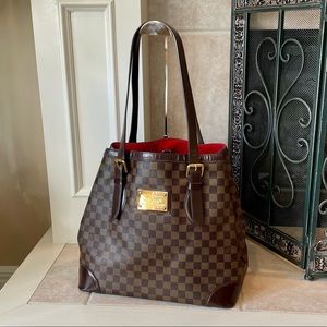 Louis Vuitton Hampstead Damier Ebene Print